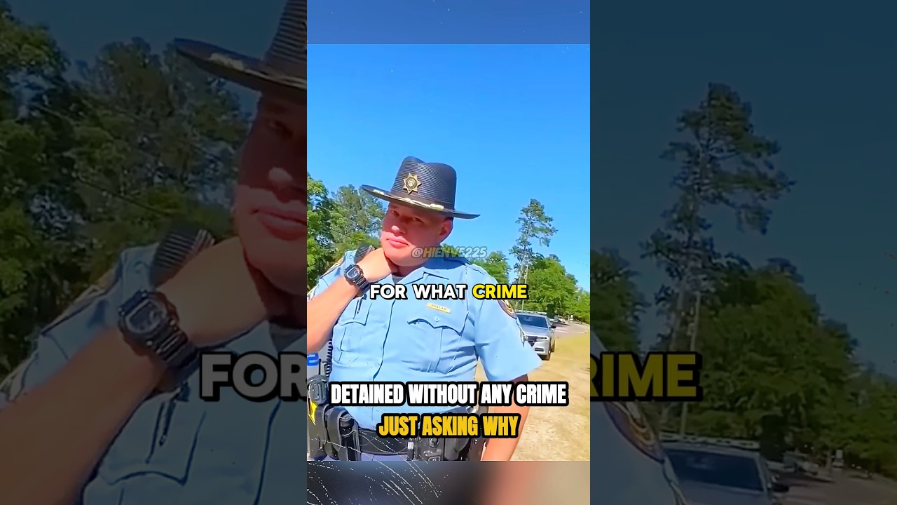 За какое преступление меня задержали?