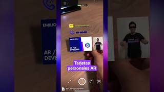 ¡Tarjeta se presentación con Realidad Aumentada con Spark AR! #Tutorial #AR #SparkAR