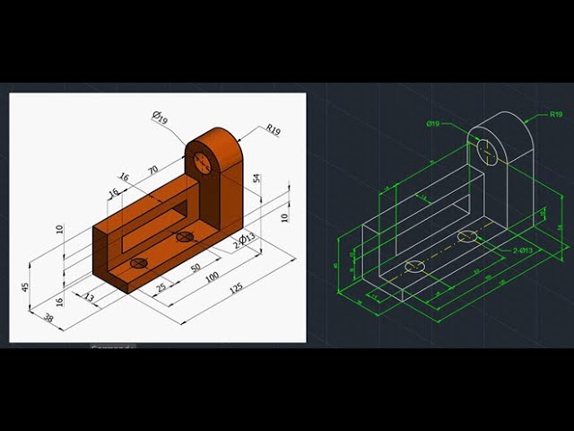 Tabuleiro de xadrez 3d e peças em AutoCAD, CAD (725.85 KB)