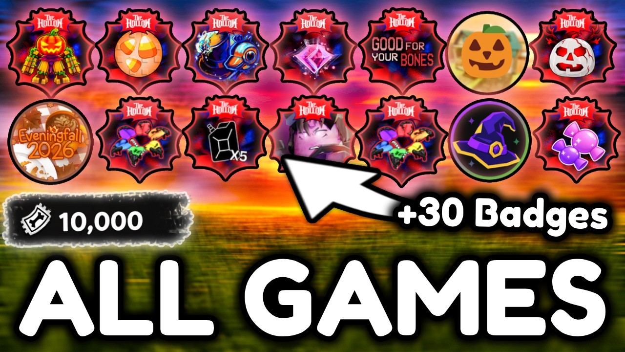 How To Complete ALL GAMES in The Hollow! (Roblox Event)