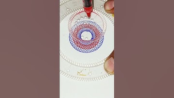 Spirograph art #viralvideo #art #spirographdrawing #drawing #satisfying #spirograph #artandcraft