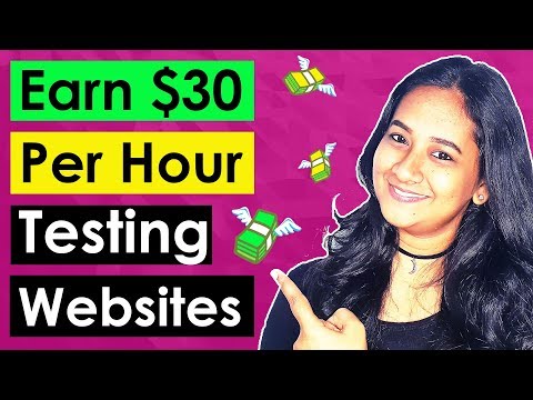 Earn $30 Per Hour Testing Websites Online