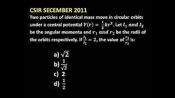 11. Effective Potential I CSIR I GATE I JEST I TIFR I CLASSICAL MECHANIC I Dr. Nagaraju Pendam