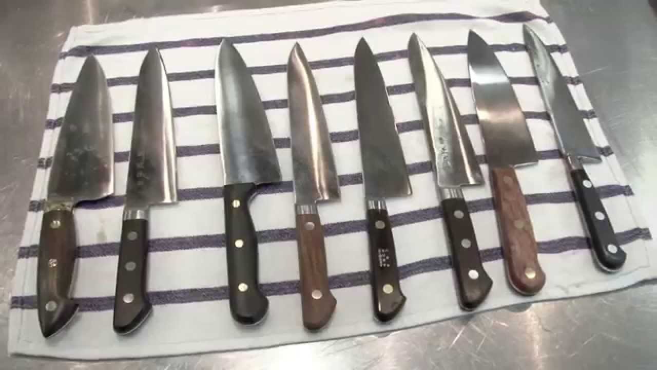 Kitchen Knife Comparison Chart