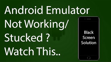 Android Emulator Stucked/ Not opening/ Not working Problem Solution | Latest Video