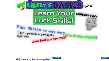Losky Basics Learn you skills Mod Menu With Original scripts Android 