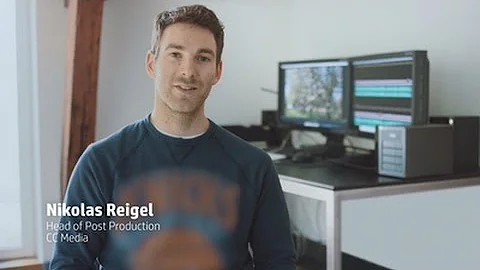 "Discover the new Promise Pegasus3 R4 & HP ZBook Studio G3"   with CC Media.