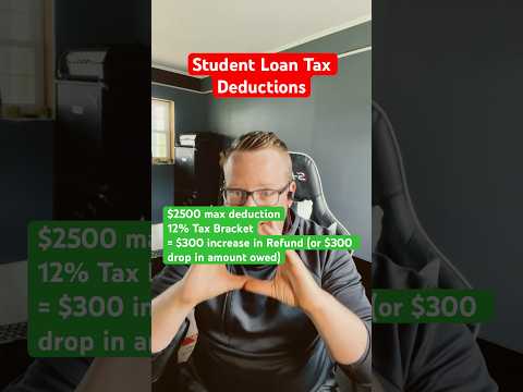 Student Loan Interest Tax Deduction #accounting #finance #tax #studentloans