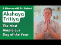 Akshaya tritiya  the most auspicious day of the year