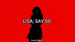 LISA - 'Say so' M/V (Sub Español)