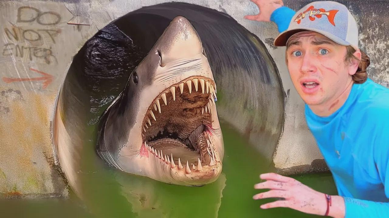 Našel jsem tajný tunel plný nebezpečných ryb!