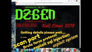 DZGEN - Kali linux & Parrot os