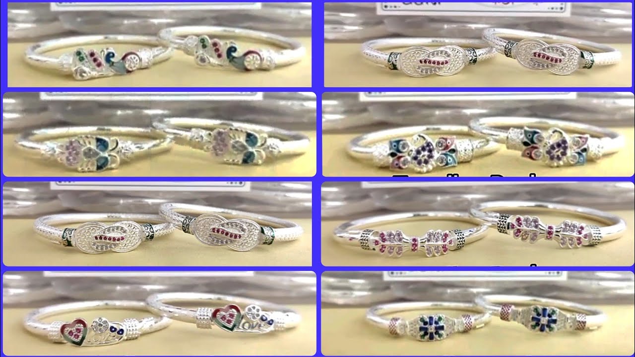 50+Letest trending silver bracelet designs for girls|2026silver bracelet rupar hater churi#bracelet