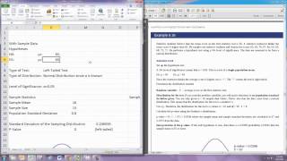 Hypothesis Testing Excel