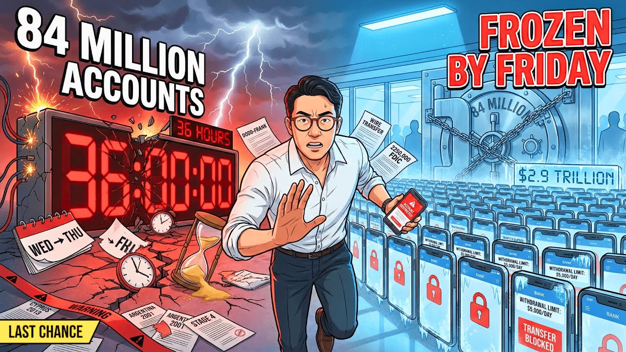 84 MILLION ACCOUNTS at Risk - I Tracked Deposit Flight Since Metro Bank Failed