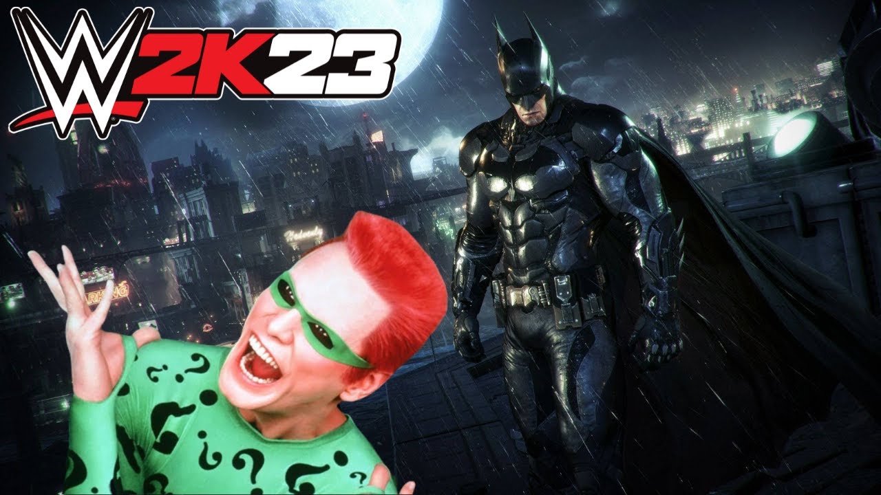 Batman vs. The Riddler - WWE 2K23 - YouTube
