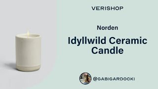 Norden Idyllwild Ceramic Candle Review
