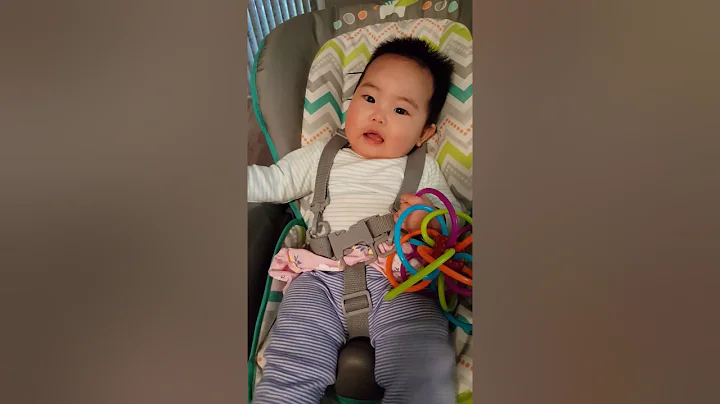 Practicing her voice.