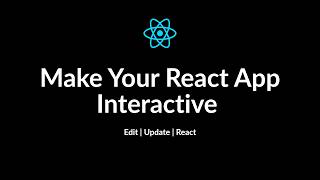 Inline Edit in React App