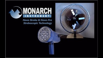 How to create a stroboscope or strobing effect using a fan and flashing light.