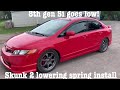 8th gen si - Skunk 2 lowering springs!