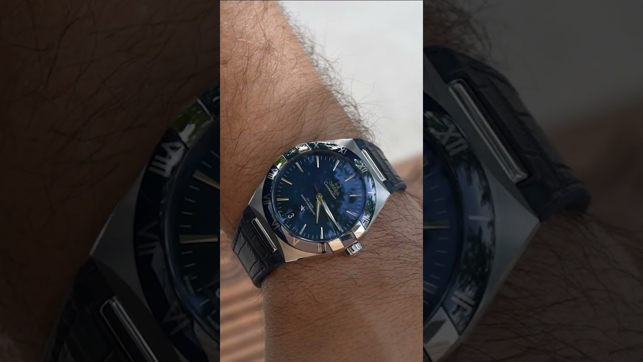 Omega Constellation Blue 