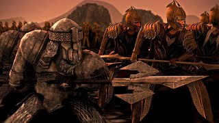 Sauron Mordor vs Elf-Human-Dwarf Alliance l Lord of the Rings Cinematic Battle screenshot 3