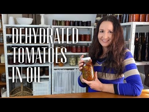 DEHYDRATED TOMATOES IN OIL - Dried Tomato in Olive Oil