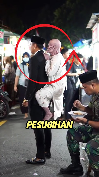 seconds of the owner of the tuyul pesugihan in action..!! #shorts