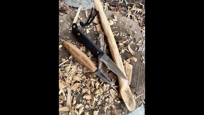 Chip carving knife from an old saw blade 