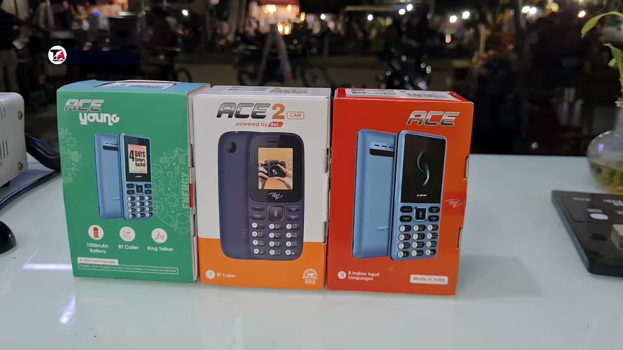 itel Ace Young-💥Ace 2 / Ace Full Unboxing 🔋1000mAh Battery ⚡RAM 32 MB 1.8 inches Display