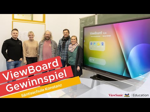 (ViewBoard Gewinnspiel) Zum Besuch am Bodensee - Säntisschule Konstanz | ViewSonic Education