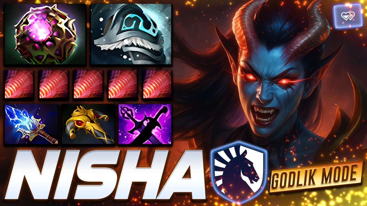 Nisha Queen Of Pain Scream Ownage - Dota 2 Pro Gameplay [Watch & Learn]