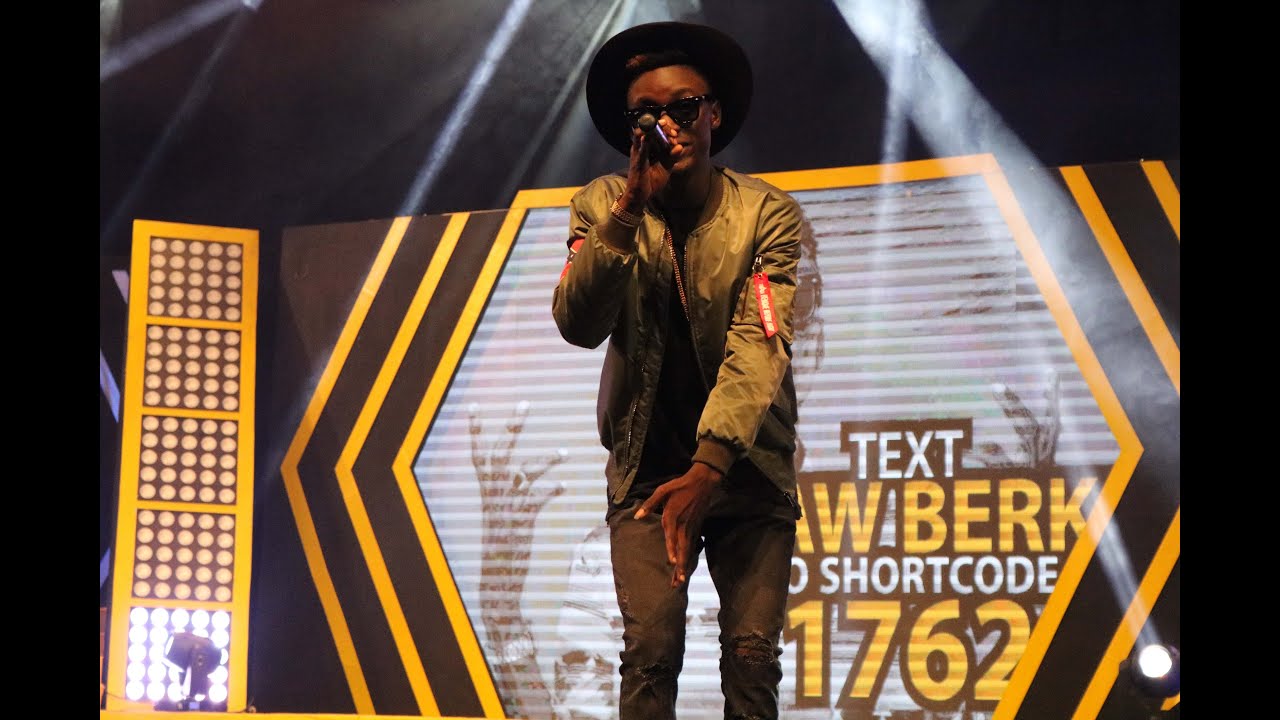 Yaw Berk's Second Performance @MTN Hitmaker 2016