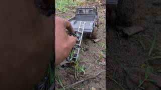 RC Truck Transport 4x4 MN128 Rubicon Wrangler  Cycle jack.  1/10 @WIMBIRC #jcb #jcbjcb #tiktok