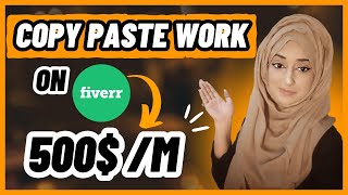 How To Make Money On Fiver With Easy Skill. | Copy Paste Work | Make Money Online