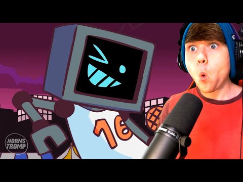 "Heartbass" but Everyone Sings It - Friday Night Funkin Animation @hornstromptoon REACTION!