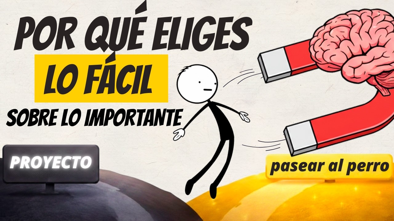 Por qué procrastinas lo importante (pero no lo urgente)