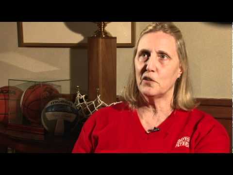 university of dayton presents title ix trailblazer ann meyers youtube meyers flyers