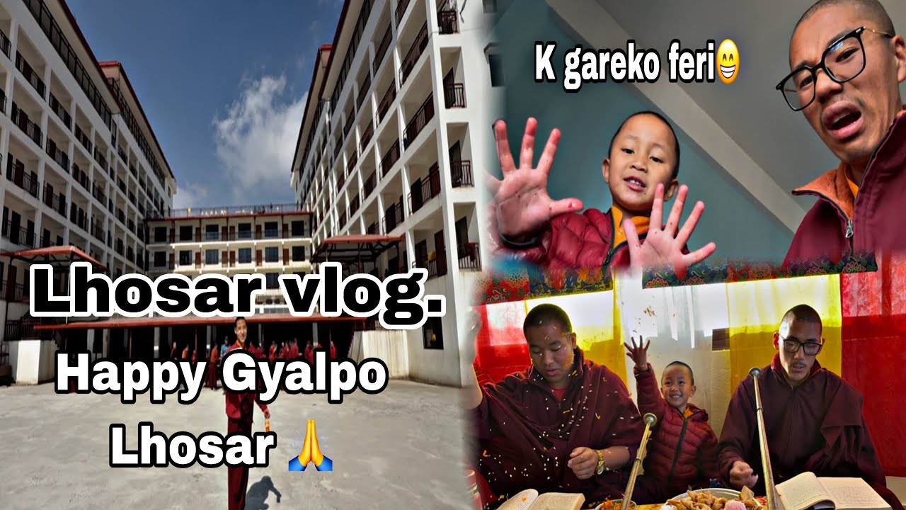 Lhosar Vlog🙏New year😊New day//New Vlog😁Happy Gyalpo Lhosar.🙏🫶❤️