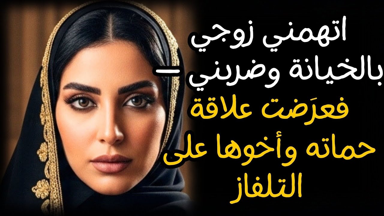 اتهمني زوجي بالخيانة وضربني — فعرَضت علاقة حماته وأخوها على التلفاز