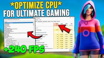 How to Optimize CPU/Processor For Gaming - Boost FPS & Fix Stutters (2021)