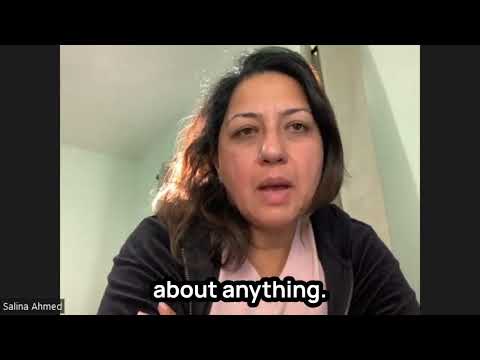 Salina Ahmed — video testimonial