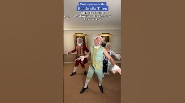 Thumbnail of Mozart presents the “Rondo alla Turca” #mozart #classicalmusic #dancechallenge #comedy