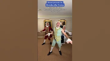 Mozart Presents The Rondo Alla Turca Mozart Classicalmusic Dancechallenge Comedy 
