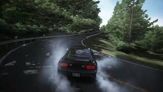 NISSAN 180SX Drifting Mount Akina Uphill || Assetto Corsa