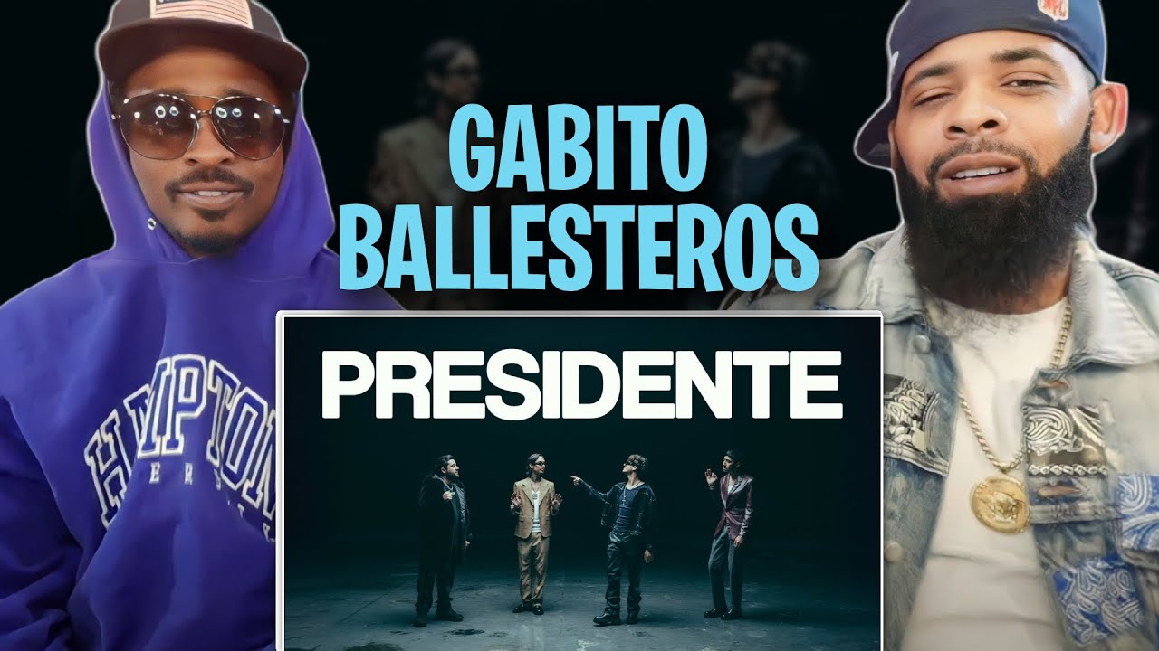 PRESIDENTE  - Gabito Ballesteros, Natanael Cano, Luis R Conriquez, Netón Vega REACT