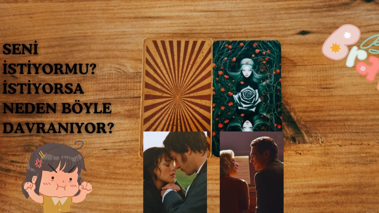 Seni İstiyor Mu?İstiyorsa Neden Böyle Davranıyor/Neden Kaçıyor Neden /Adım Atmıyor #tarot #desteseç