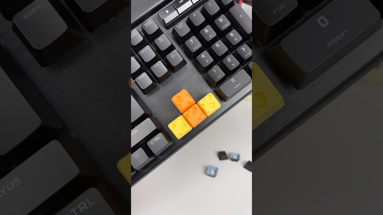 Cheese Keycaps 🧀 