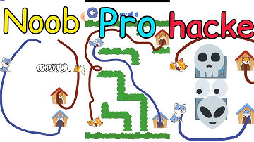 Noob vs pro vs hacker vs dog rush gameplay ios Android